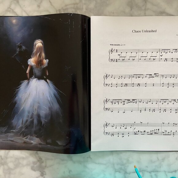 Sheet Music, Piano Sheet Music, Piano Solo, Original Composition - Picture 4 of 5